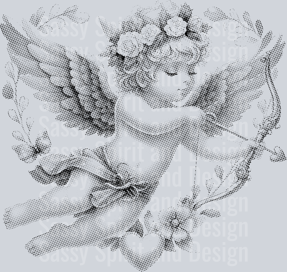 CUPID HALFTONE LIGHTER DOTS