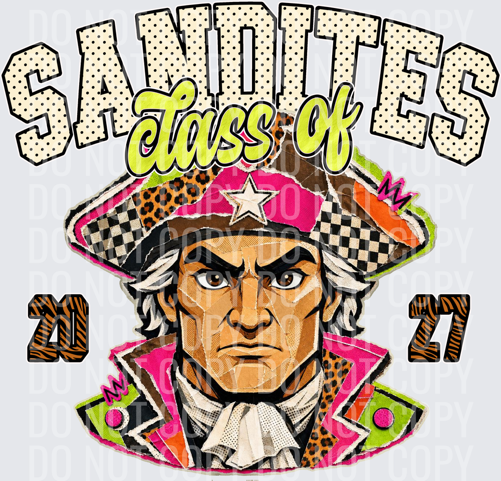 KayndiDesigns 10.26 Class of 2027 Bright Sandites