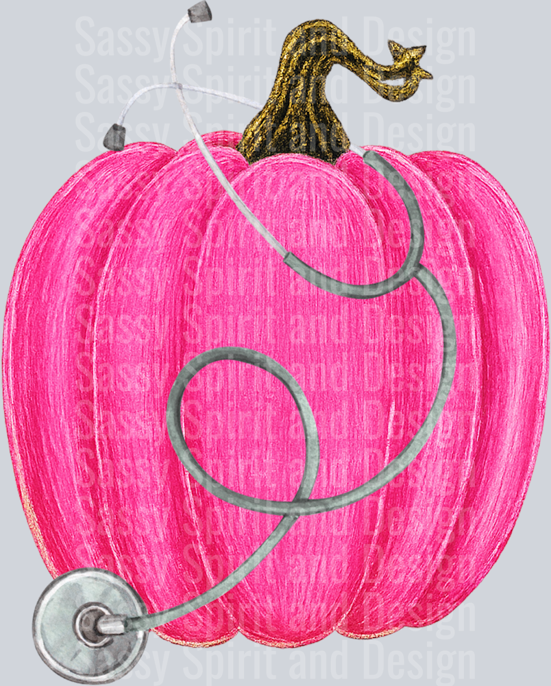 pink pumpkin stethoscope