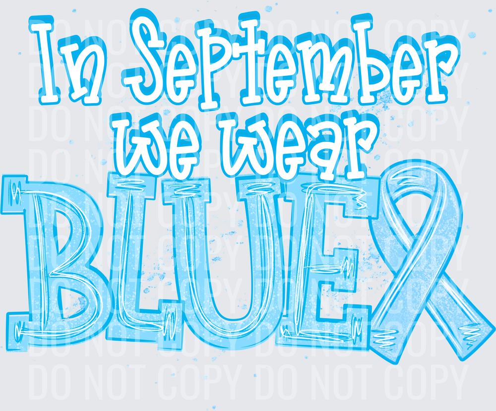 IN SEPTEMBER BLUE