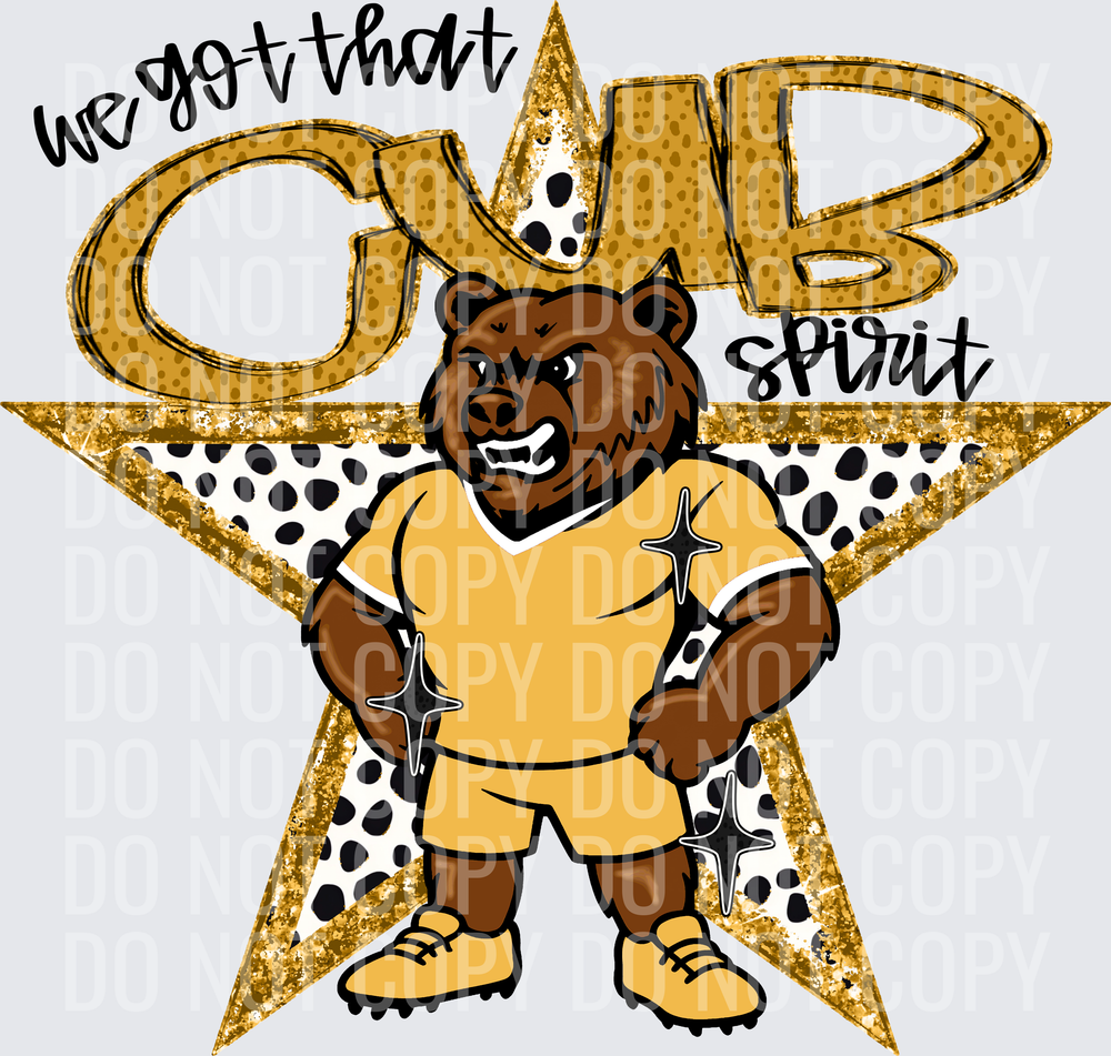 KayndiDesigns 09.26 We Got That Spirit Cub Gold