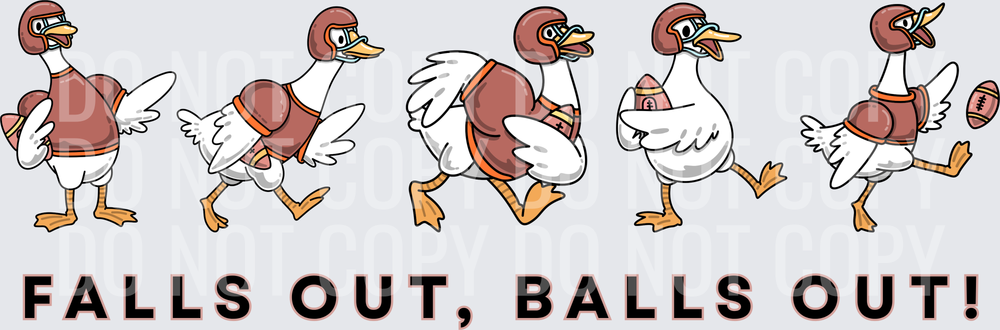 Coquette Football Cheer Canva Frame - 4