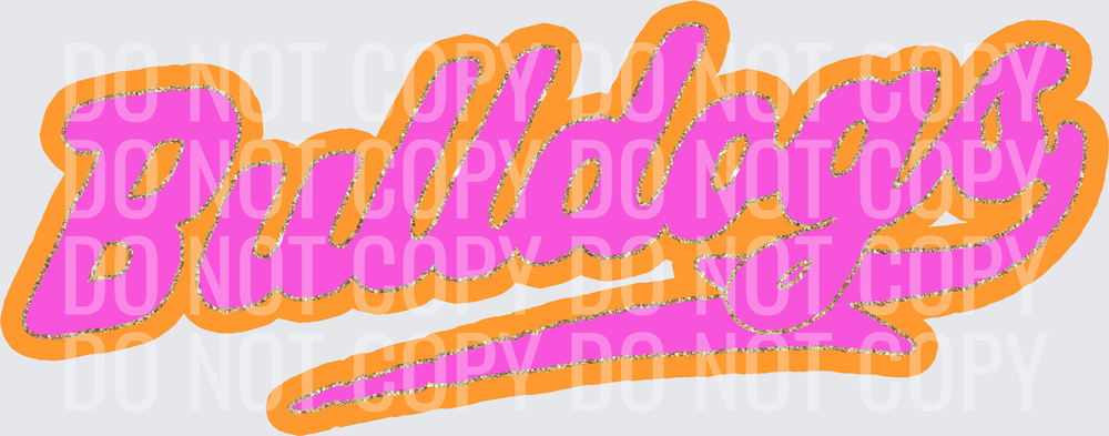 KayndiDesigns 08.26 Prism Script Bulldogs