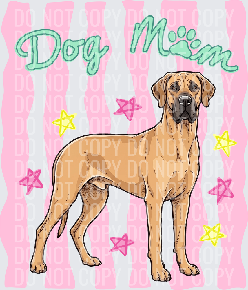 Great Dane Dog Mom