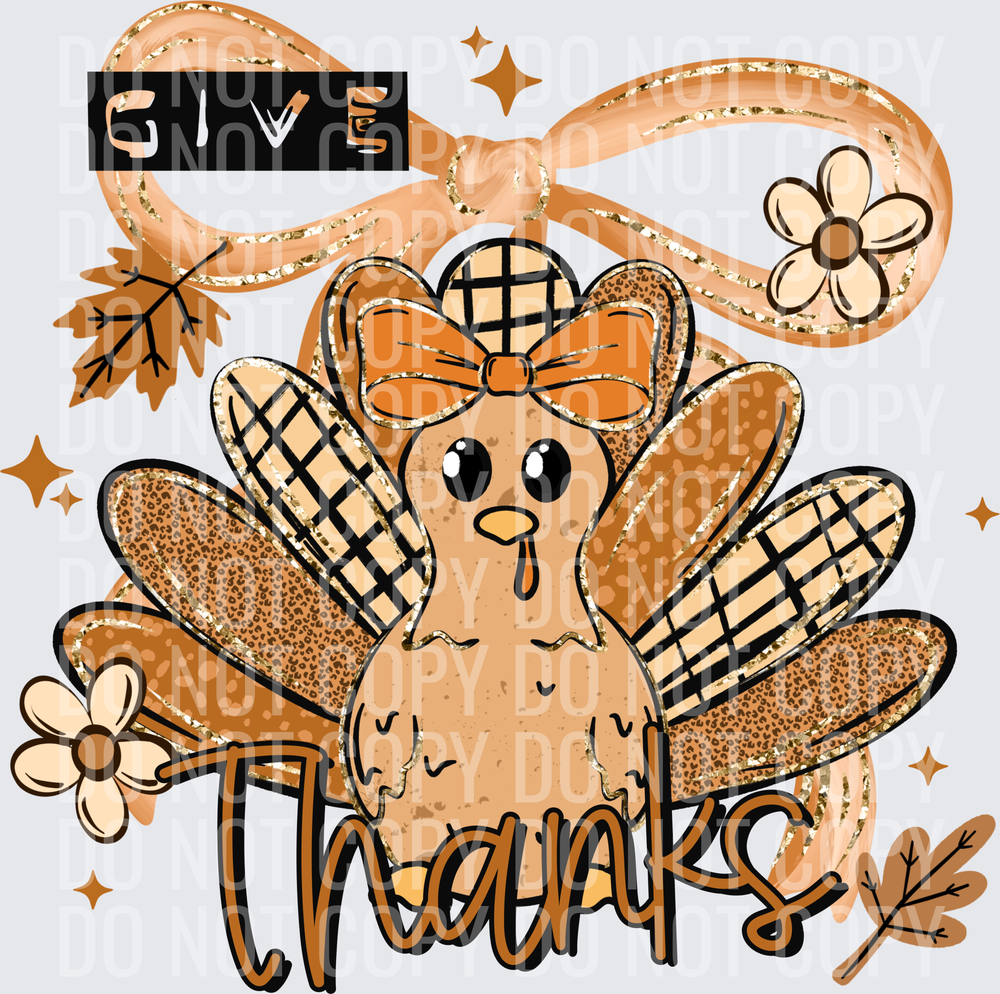 Give thanks turkey