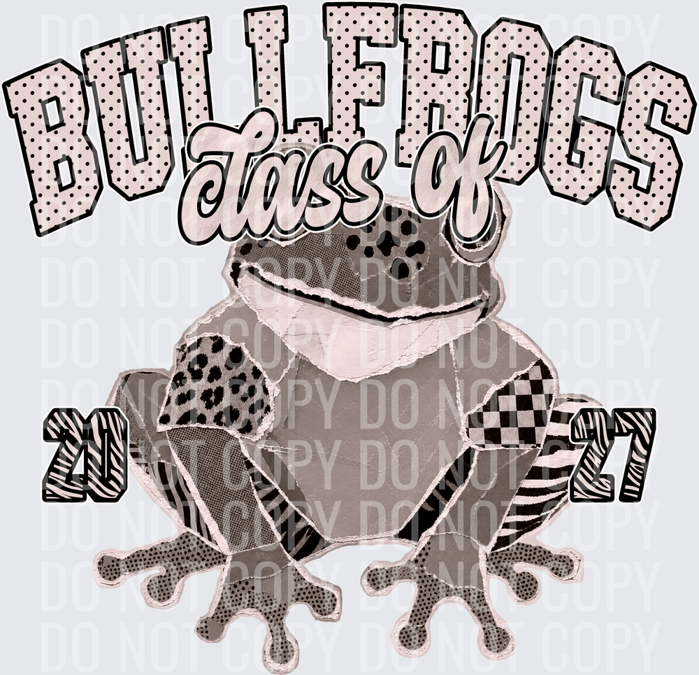 KayndiDesigns 10.26 Class of 2027 Neutral Bullfrogs