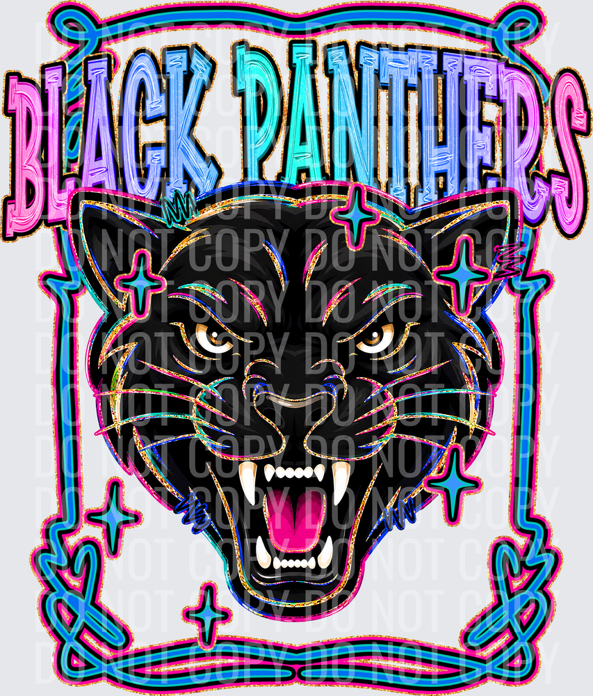 KayndiDesigns 08.26 Retro Pop Black Panthers