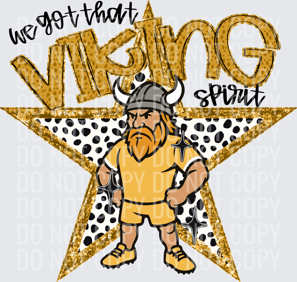 KayndiDesigns 09.26 We Got That Spirit Viking Gold