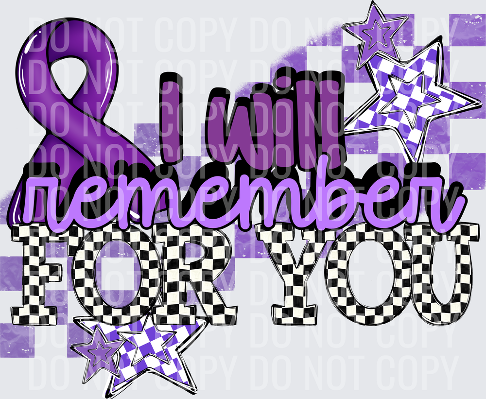 ALZHEINERS I WILL REMEMBER 2