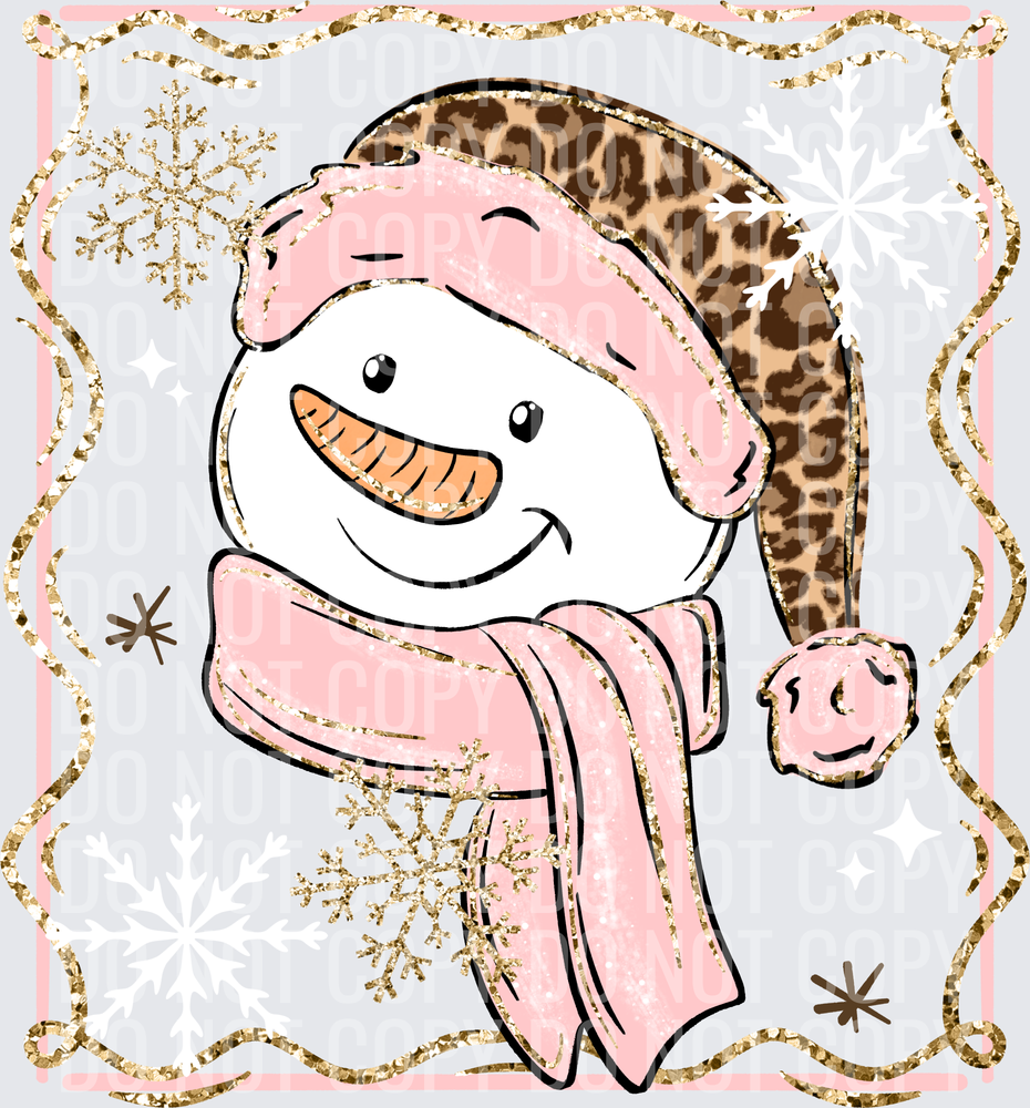 Pink_And_Leopard_Snowman
