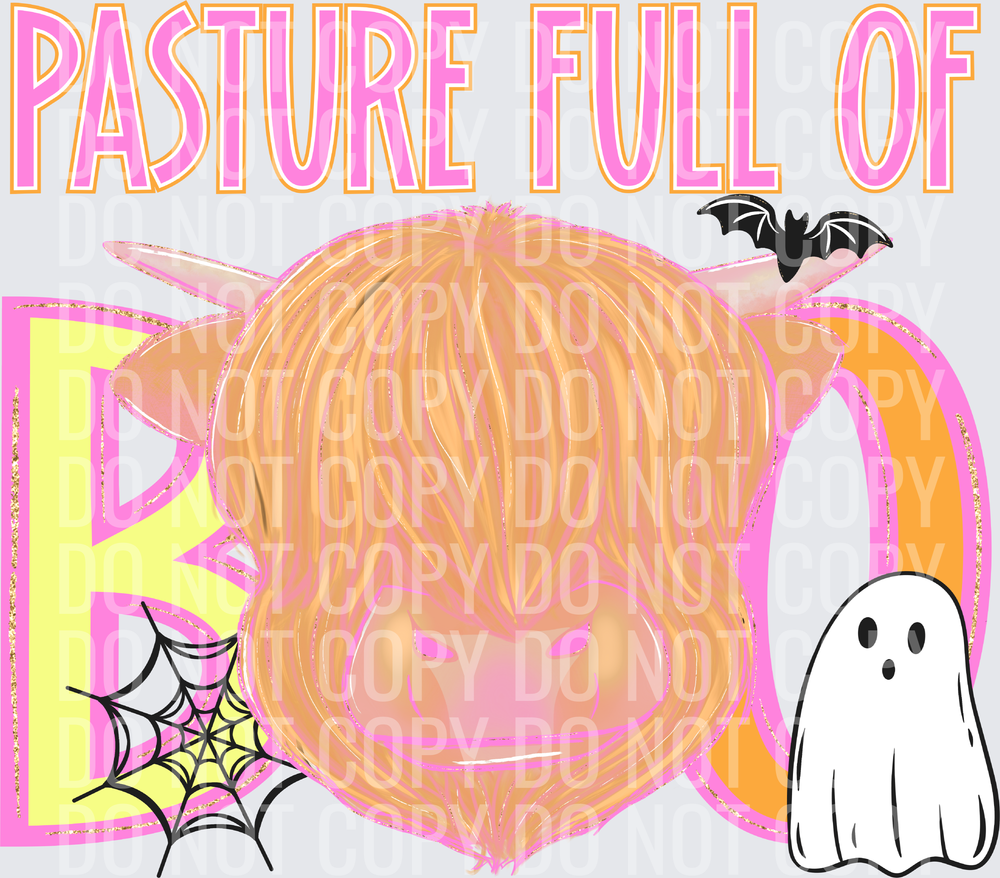 Pasture full of boo