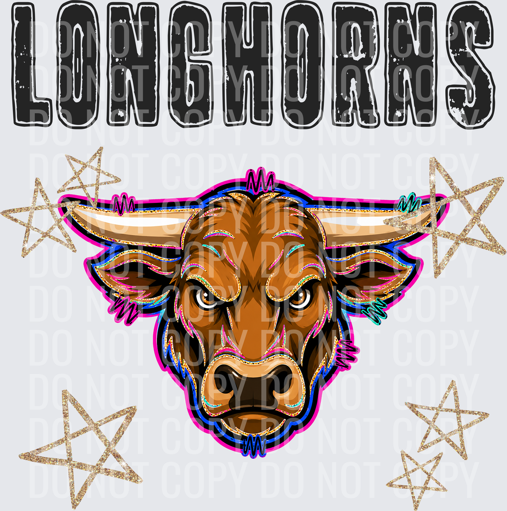 KayndiDesigns 08.26 Grunge Varsity Longhorns 2