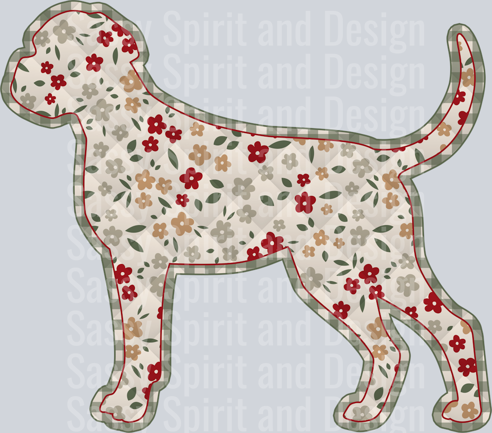 Boxer Floppy Ears Tail