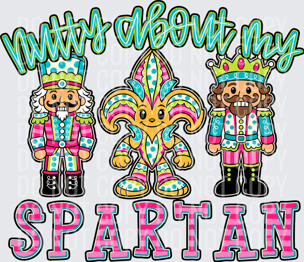 KayndiDesigns 10.26 Nutty About My Spartans