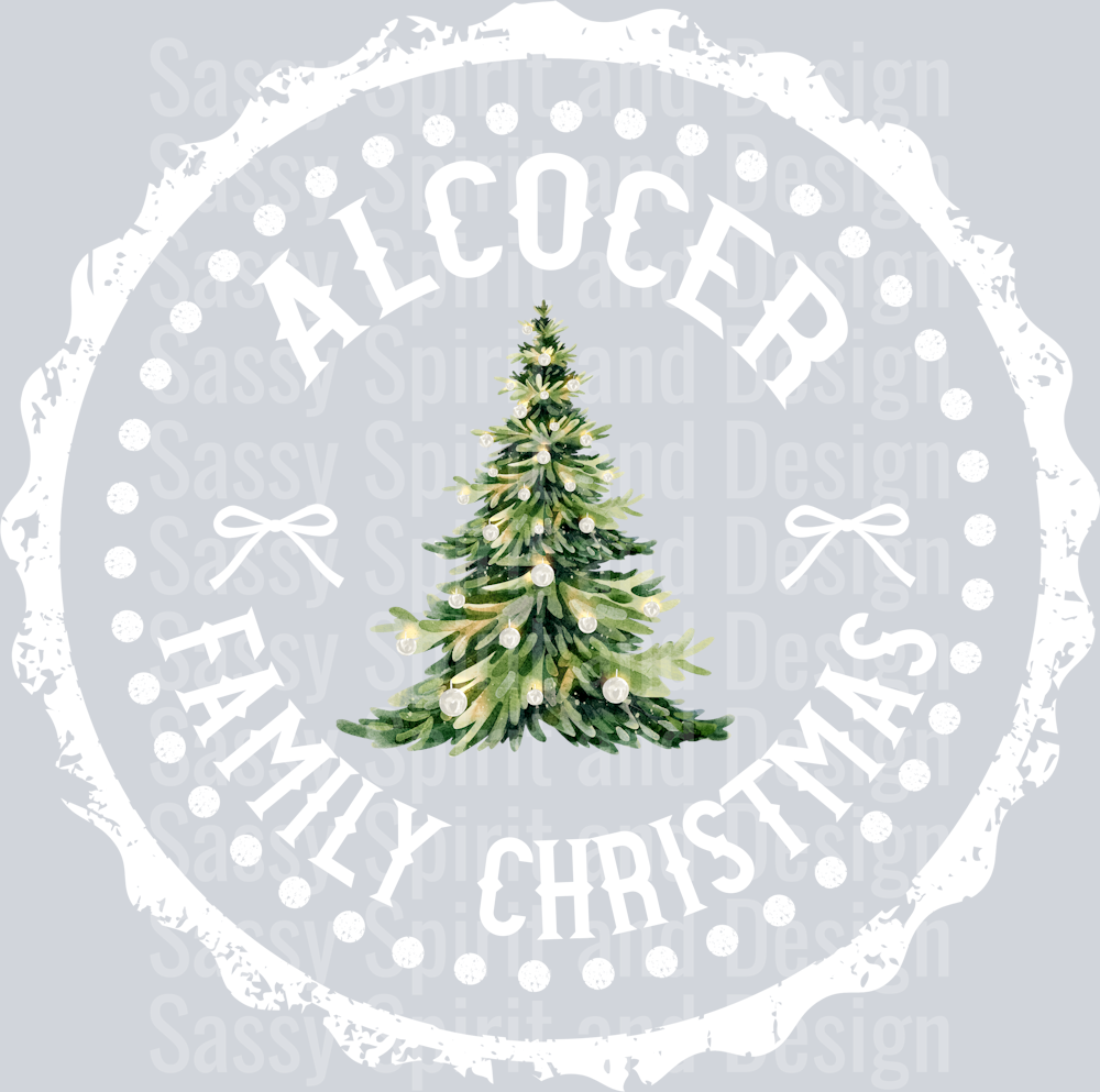 ALCOCER FAMILY CHRISTMAS STAMP