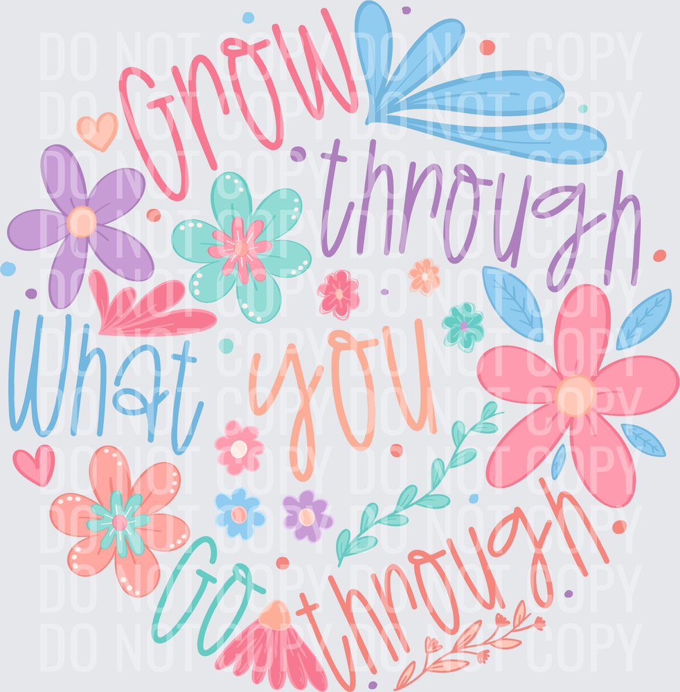 Grow through