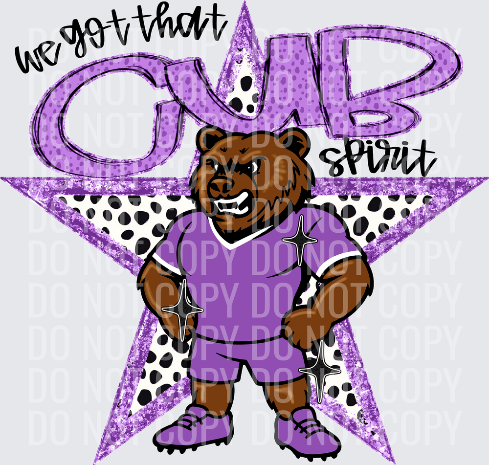 KayndiDesigns 09.26 We Got That Spirit Cub Purple