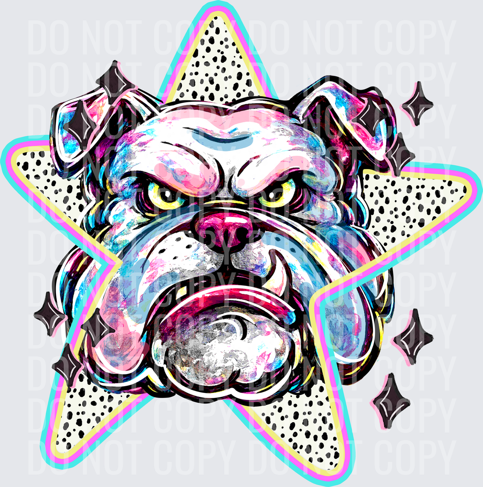 KayndiDesigns 05.26 Doodle Star Bulldog