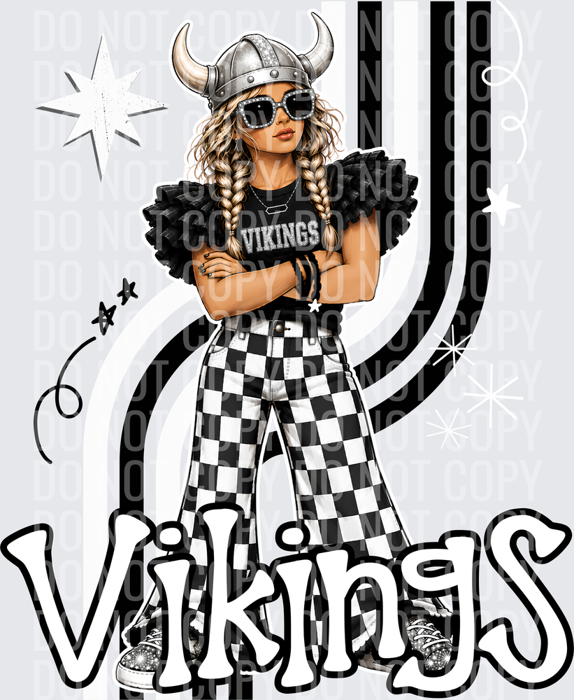 Vikings Retro White