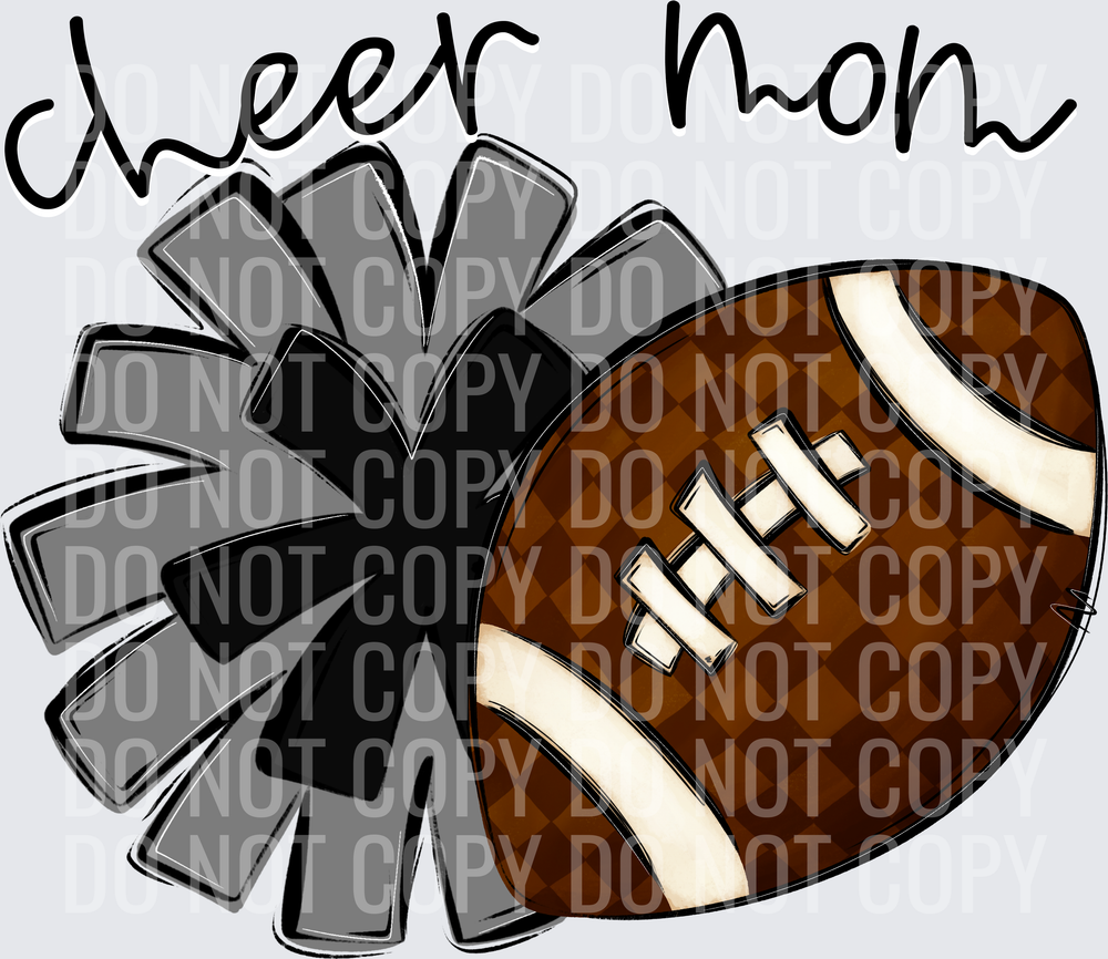 Cheer Mom - CC0926-0022 - Dk Grey