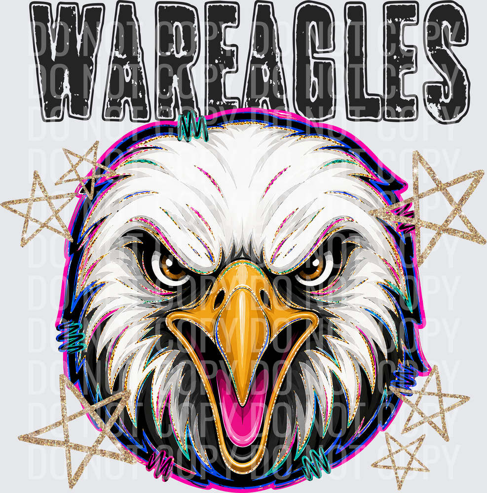 KayndiDesigns 08.26 Grunge Varsity War Eagles 2