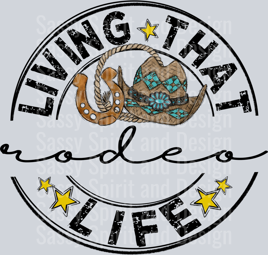 Living That RODEO BLANK Life