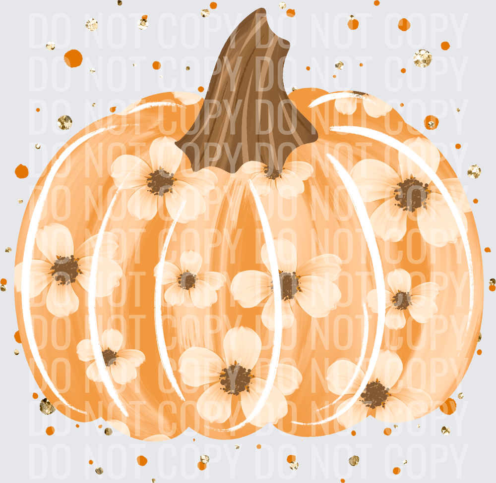 Floral_Pumpkin_With_Splatter