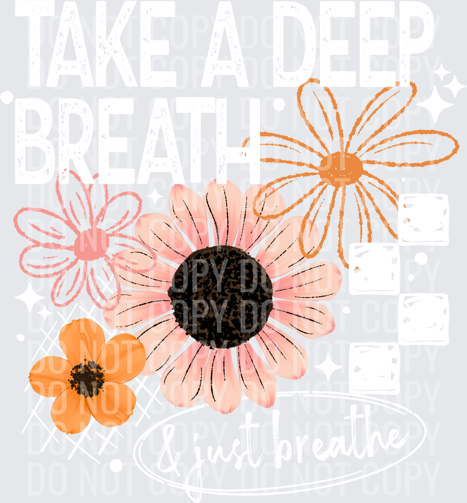 take a deep breath white