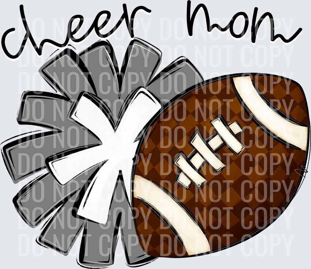Cheer Mom - CC0926-0022 - Dk Grey-1