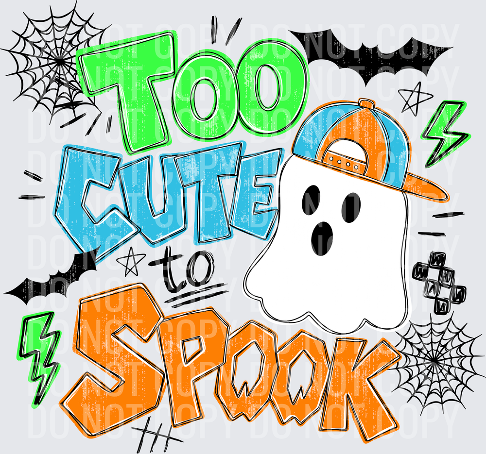 too cute to spook boy