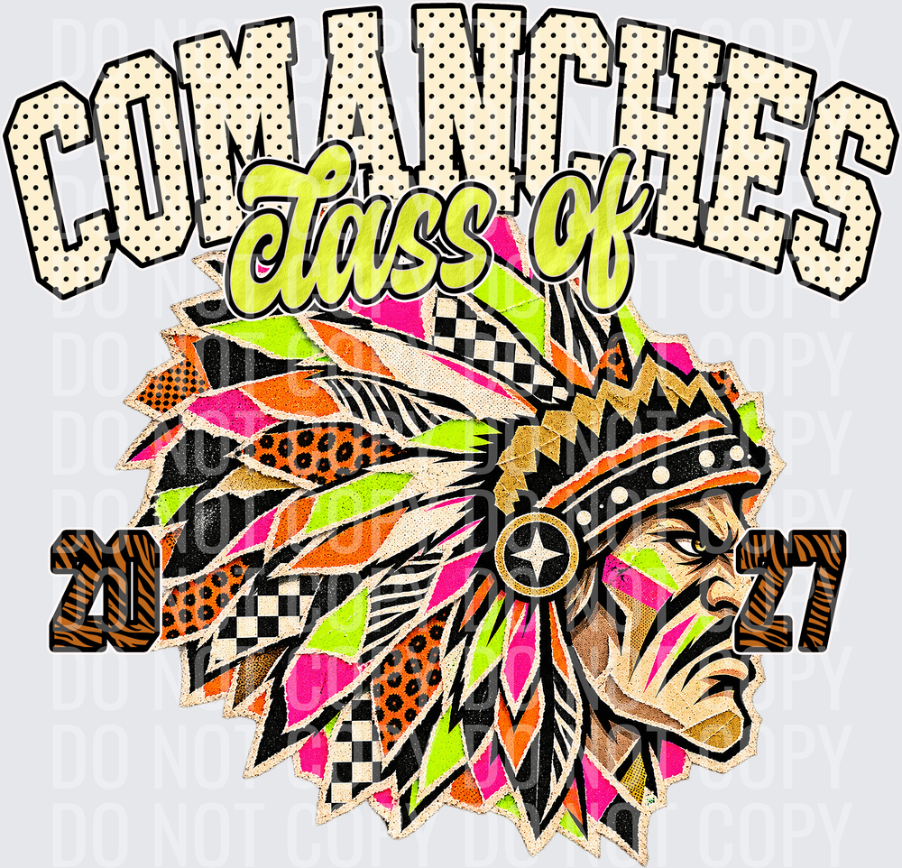 KayndiDesigns 10.26 Class of 2027 Bright Comanches 3