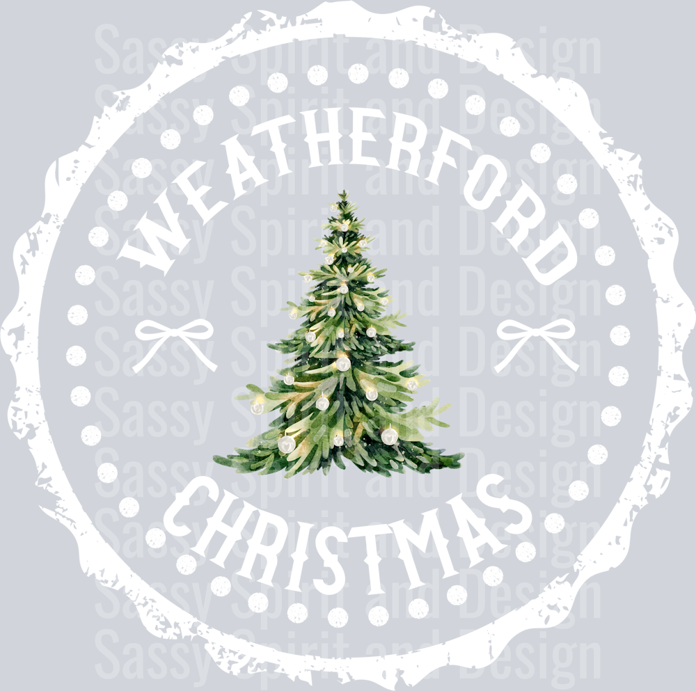WEATHERFORD CHRISTMAS STAMP