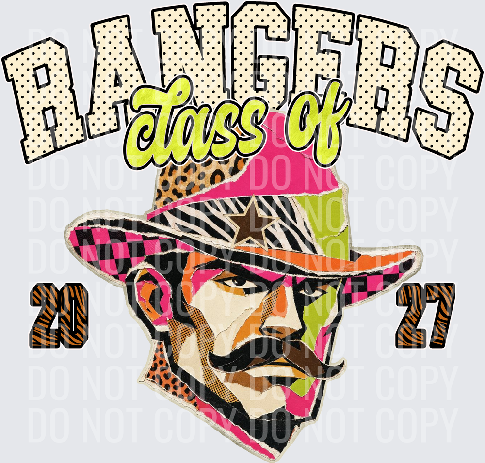 KayndiDesigns 10.26 Class of 2027 Bright Rangers