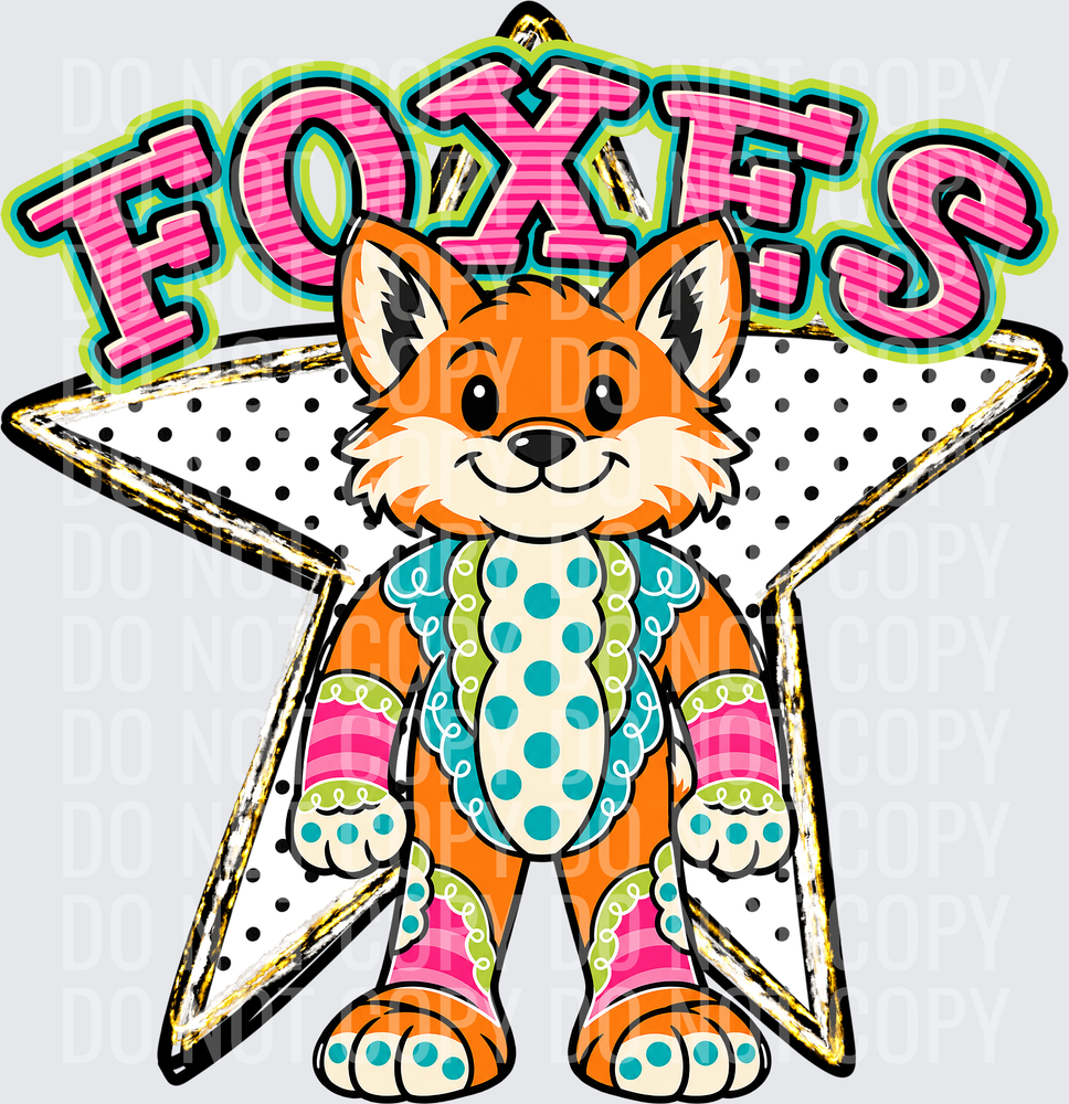 KayndiDesigns 10.26 Pattern Parade Star Foxes