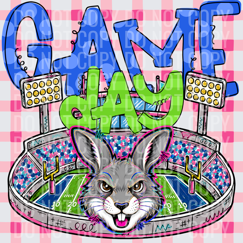 KayndiDesigns 08.26 Game Day Stadium Rabbits
