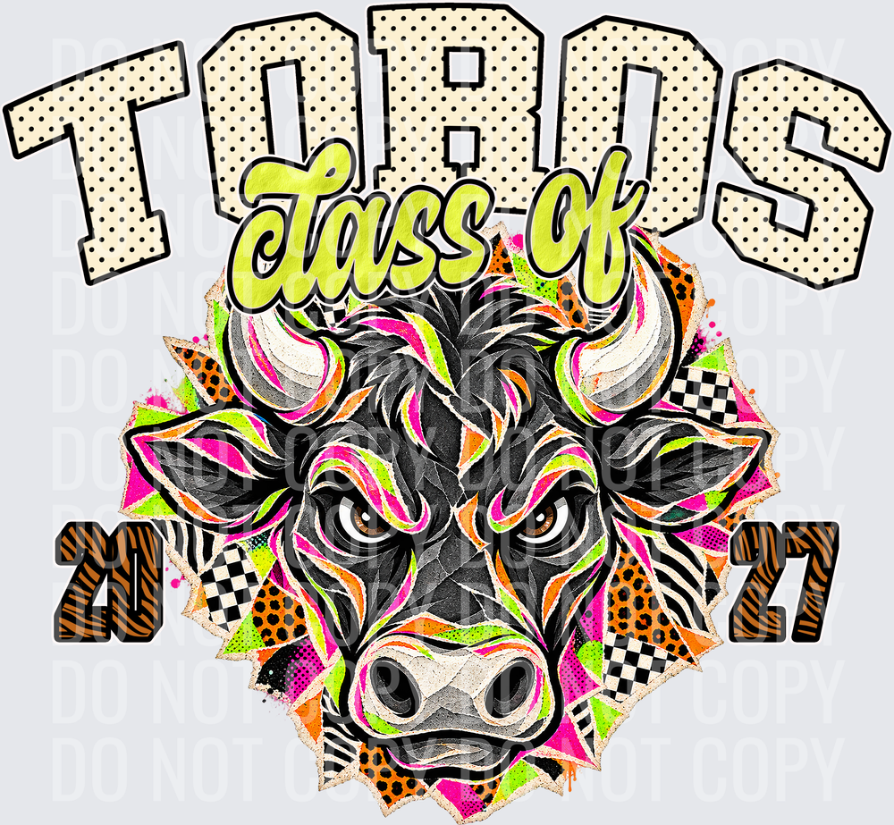 KayndiDesigns 10.26 Class of 2027 Bright Toros 2