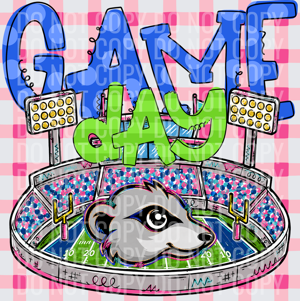 KayndiDesigns 08.26 Game Day Stadium Meerkats