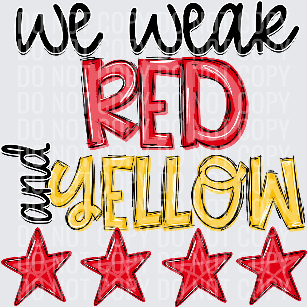 Red & Yellow