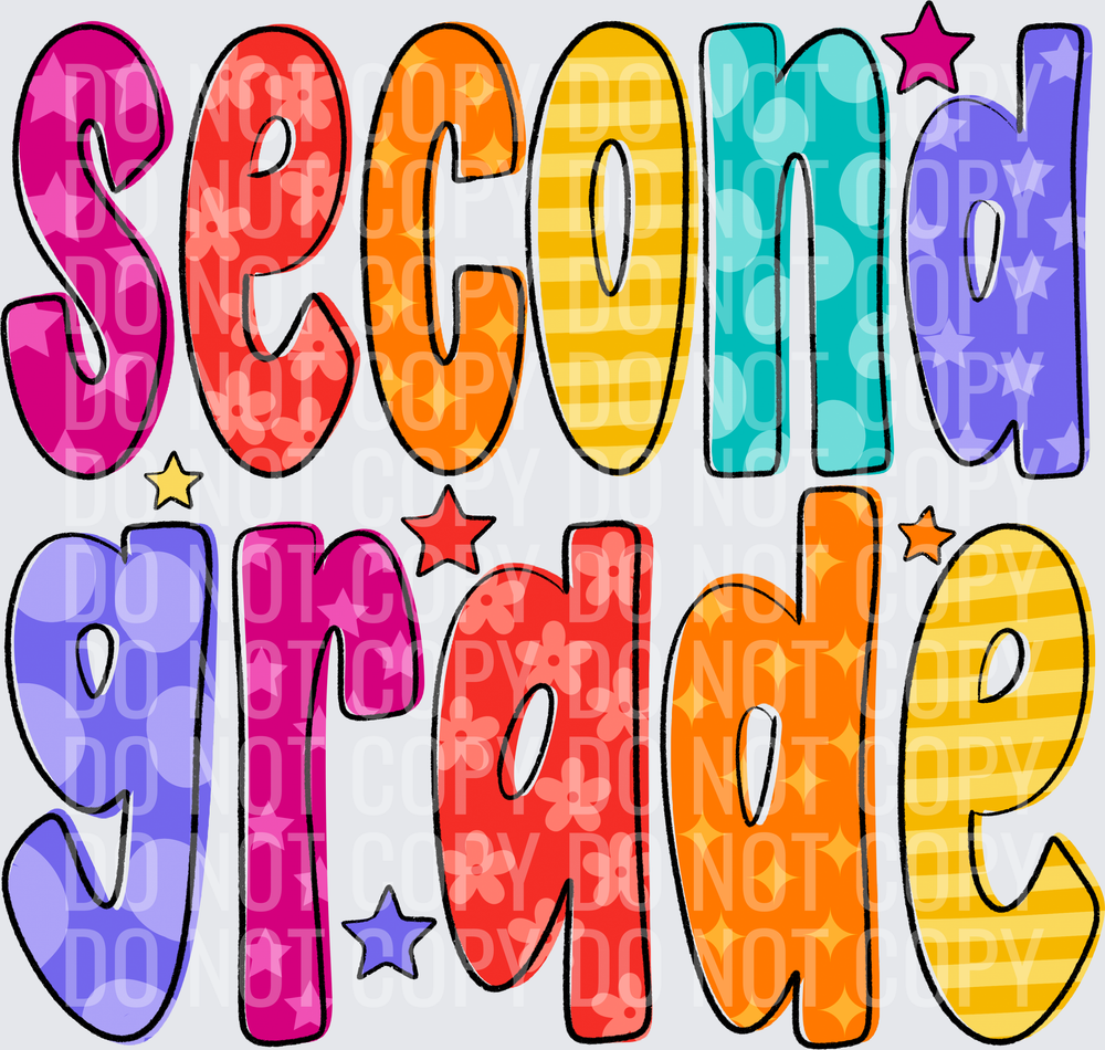 SECOND GRADE DOODLE