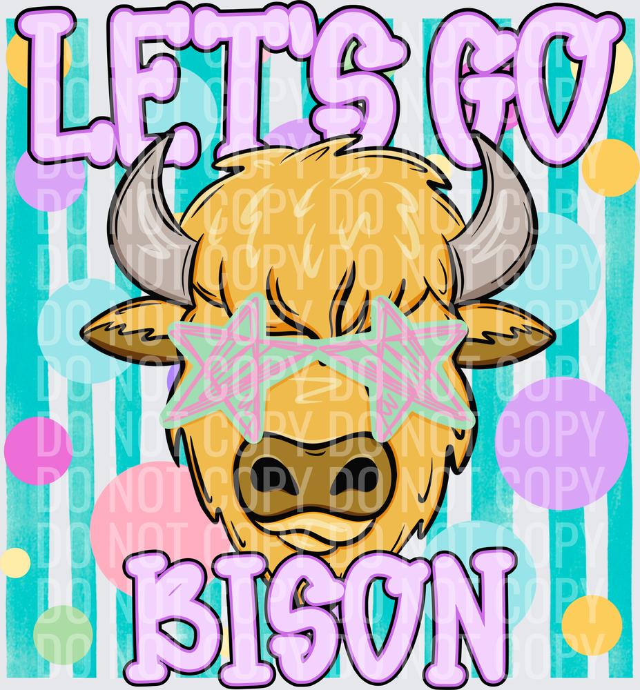 Let’s go bison