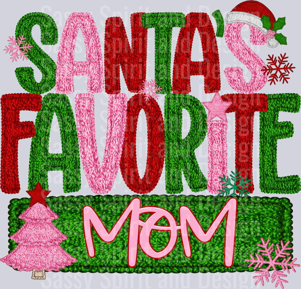 SANTAS FAVORITE MOM