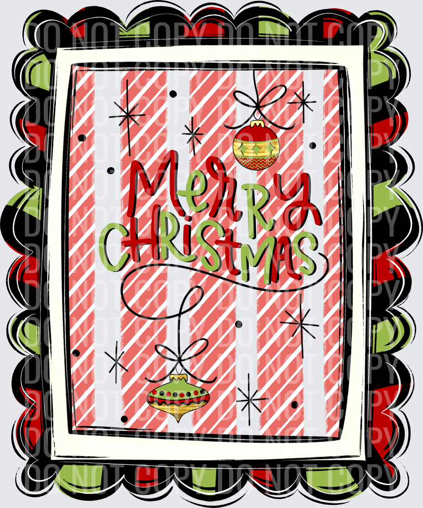 Merry Christmas Frame