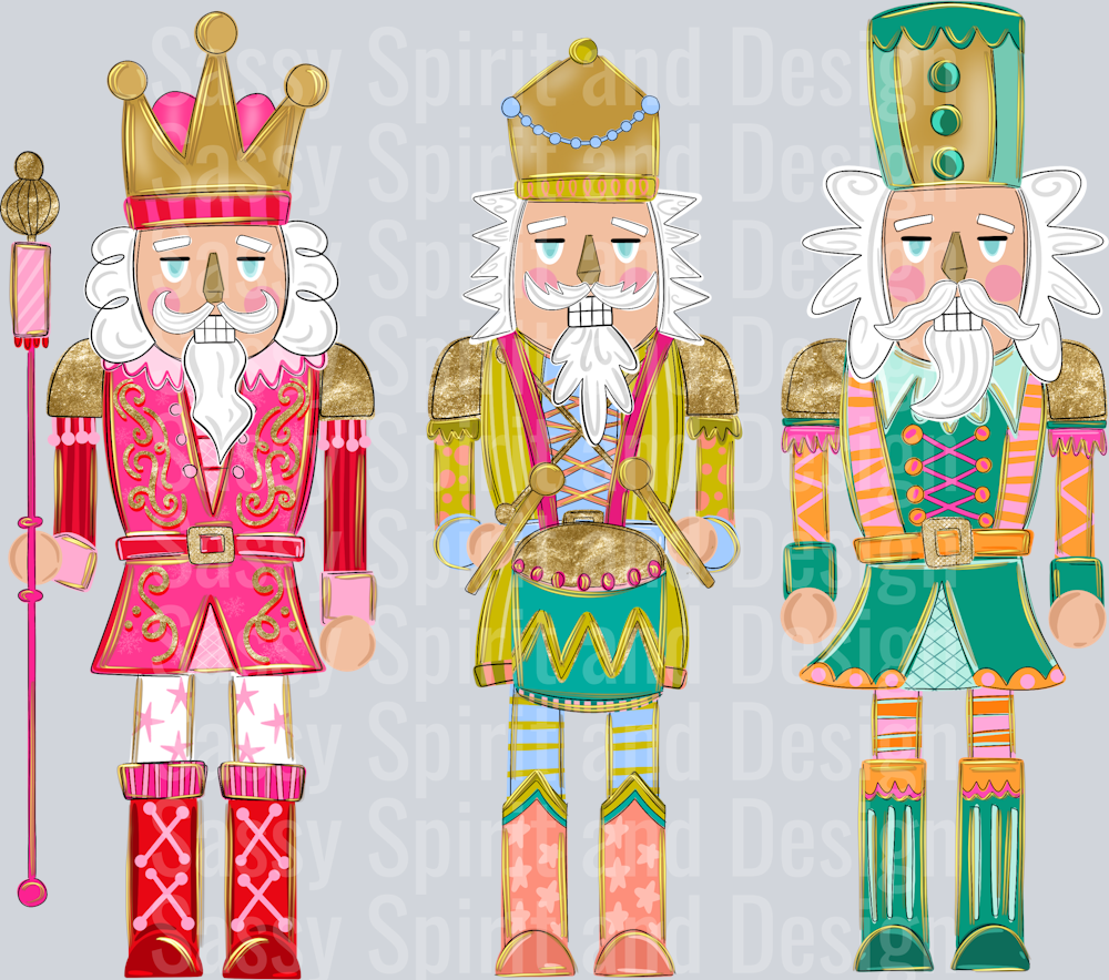 Multi nutcracker no glitter