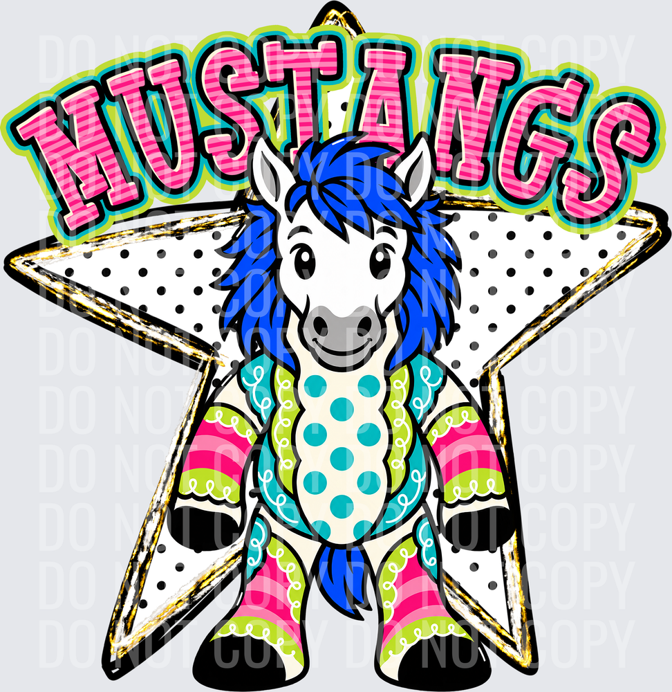 KayndiDesigns 10.26 Pattern Parade Star Mustangs 5