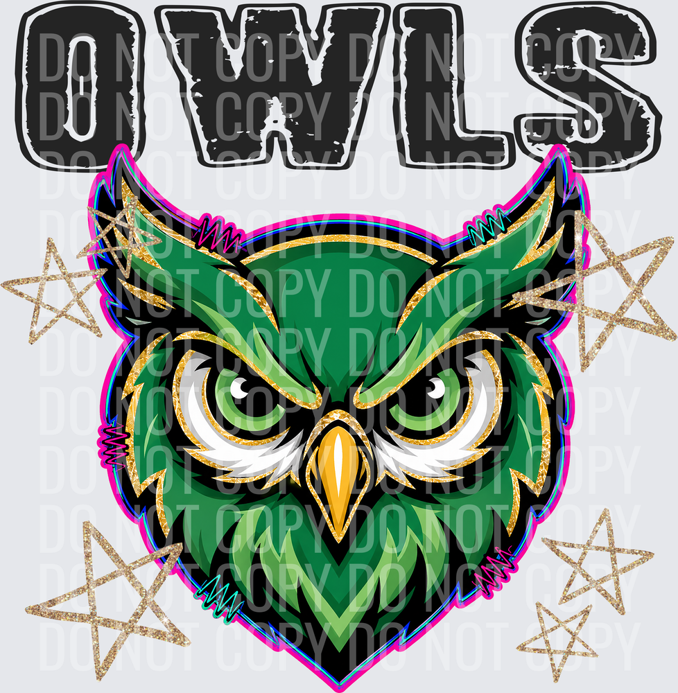 KayndiDesigns 08.26 Grunge Varsity Owls 2