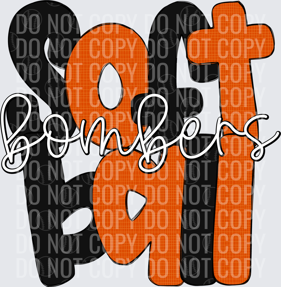 BombersBlackBurntOrange-Softball