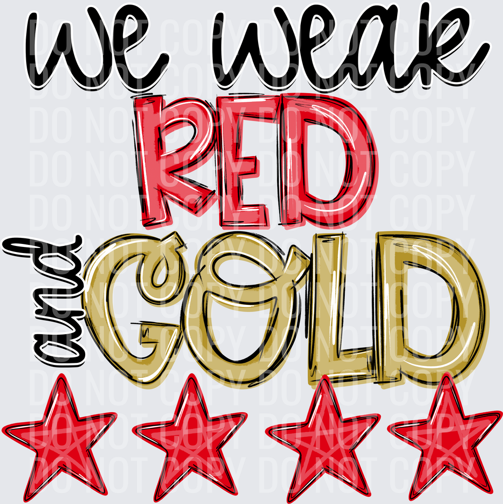 Red & Gold