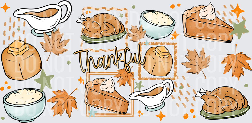 thankful 16oz wrap