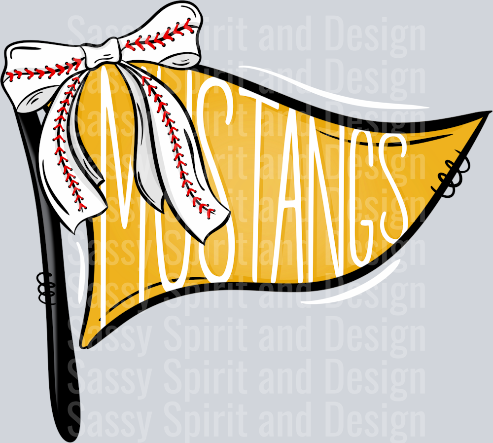 Mustangs Yellow