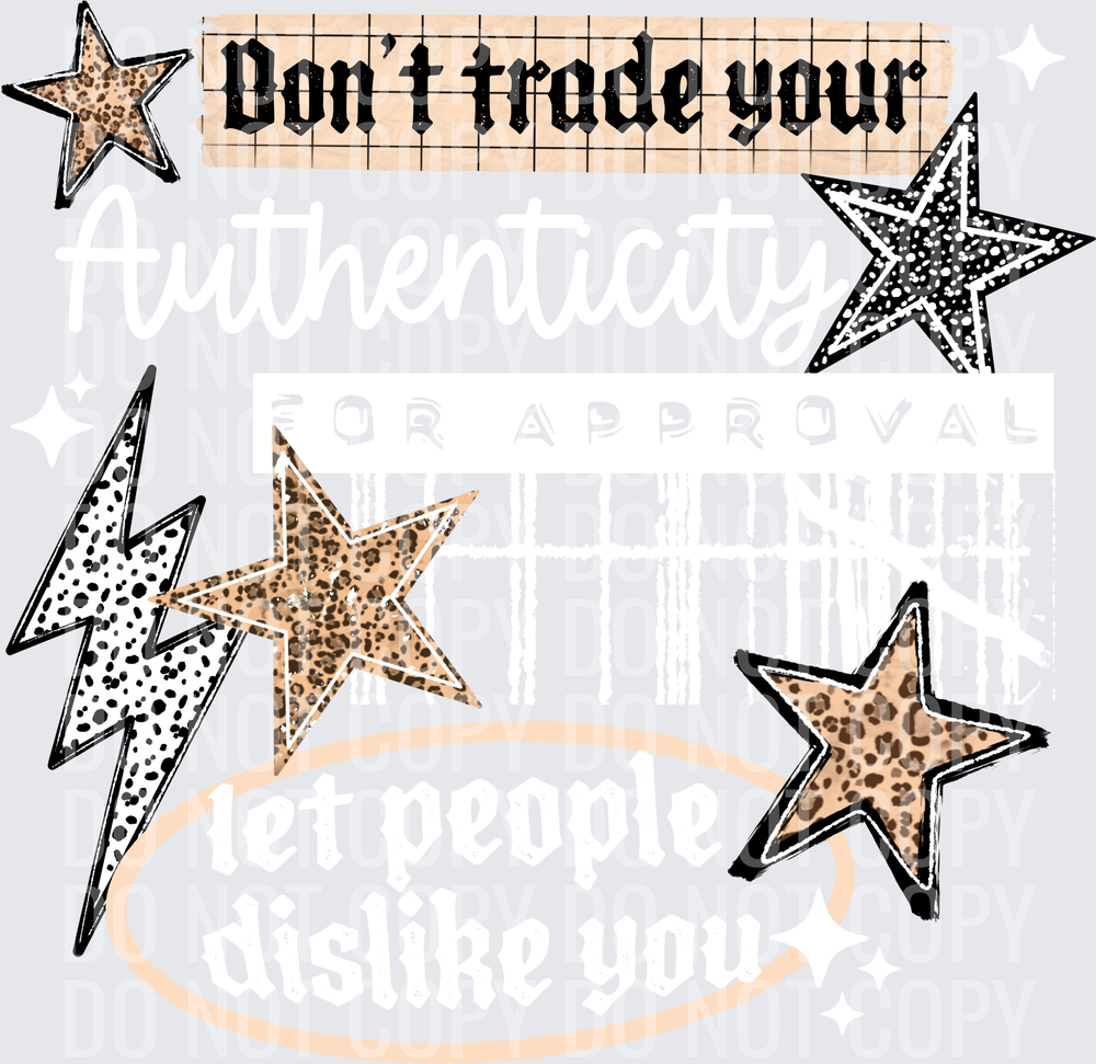 Let People Dislike You White